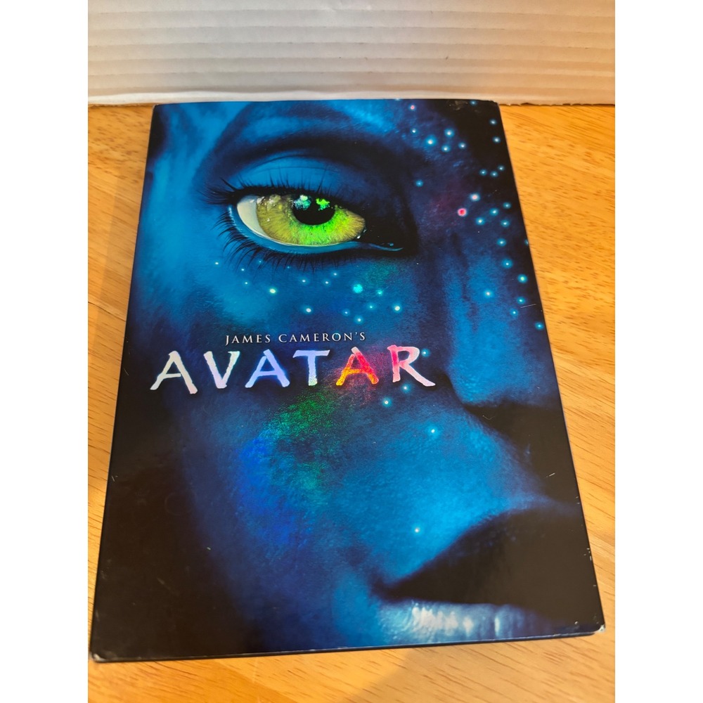 James Cameron Avatar DVD Holographic Slipcover Widescreen 2009 Sci-Fi Movie